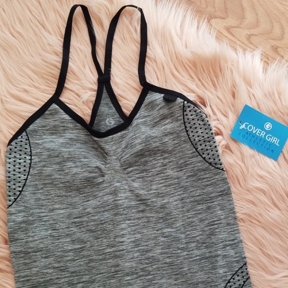 Cover Girl Long Line Racer Back Vest Size X-Small - Picture 2 of 7